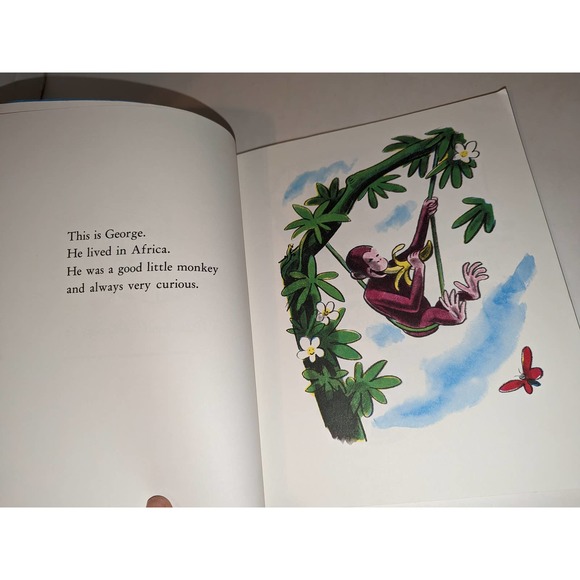 Lot of 11 Vintage 1950 - 2002 Curious George PB Books Rare Collectible - Picture 13 of 14